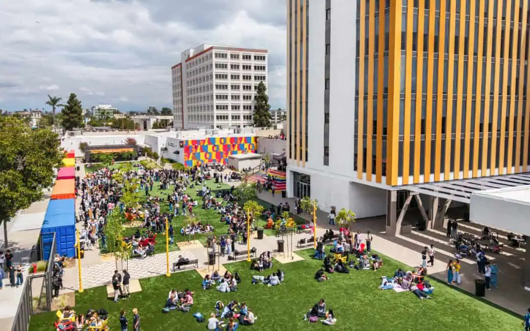 Orange County School of the Arts Campus Green